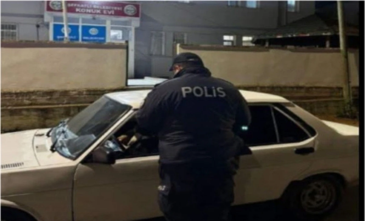 34 sürücüye ceza yazıldı