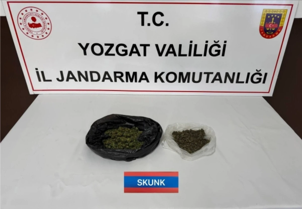 80,88 gram skunk maddesi ele ge&ccedil;irildi