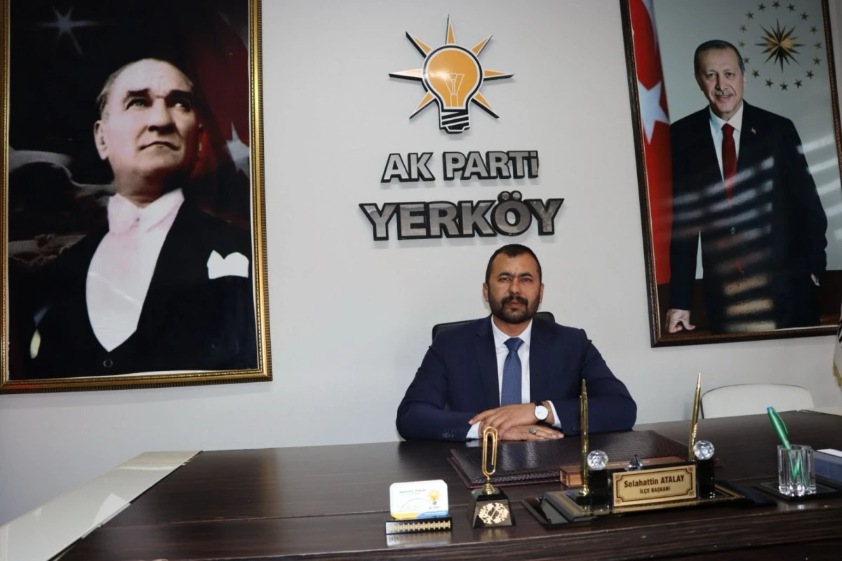 AK PARTİ YERKÖY İLÇE BAŞKANI ATALAY GÖREVİNDEN İSTİFA ETTİ