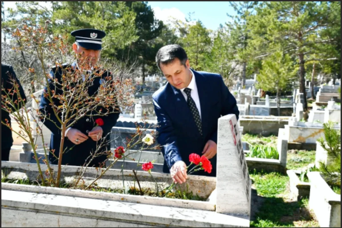 AZİZ ŞEHİTLER DUALARLA ANILDI