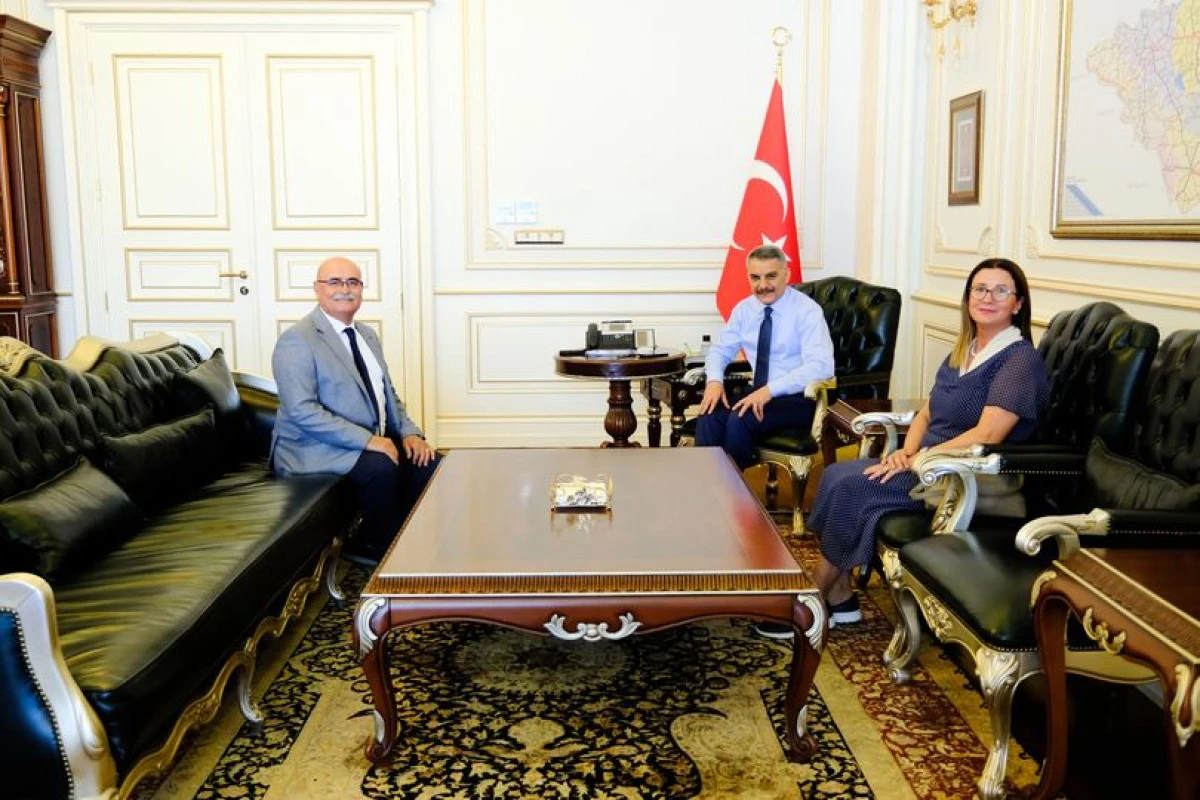 Bahadın Belediye Başkanı Eroğlu’ndan Vali Özkan’a ziyaret