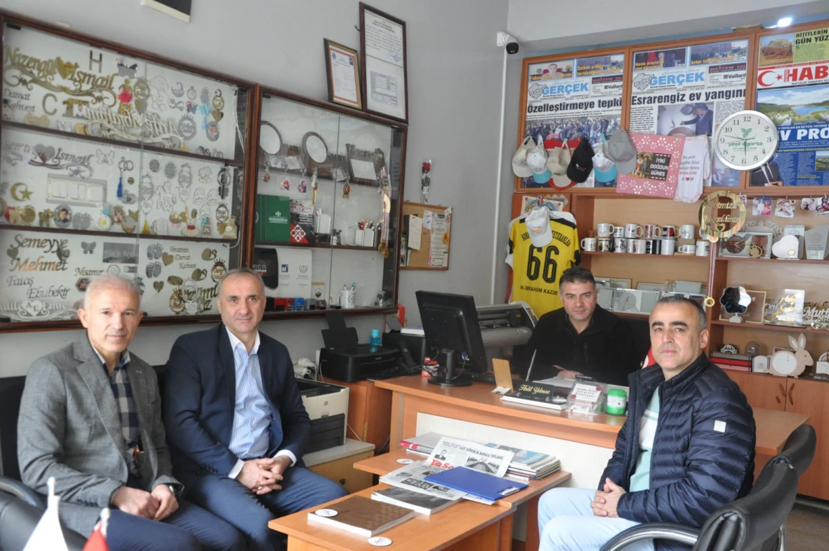 BİK B&ouml;lge M&uuml;d&uuml;r&uuml; Engin&rsquo;den Gazetemize Ziyaret