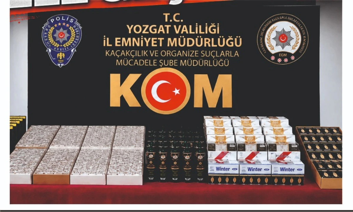 &Ccedil;ekerek&rsquo;te 35 bin makaron ele ge&ccedil;irildi!