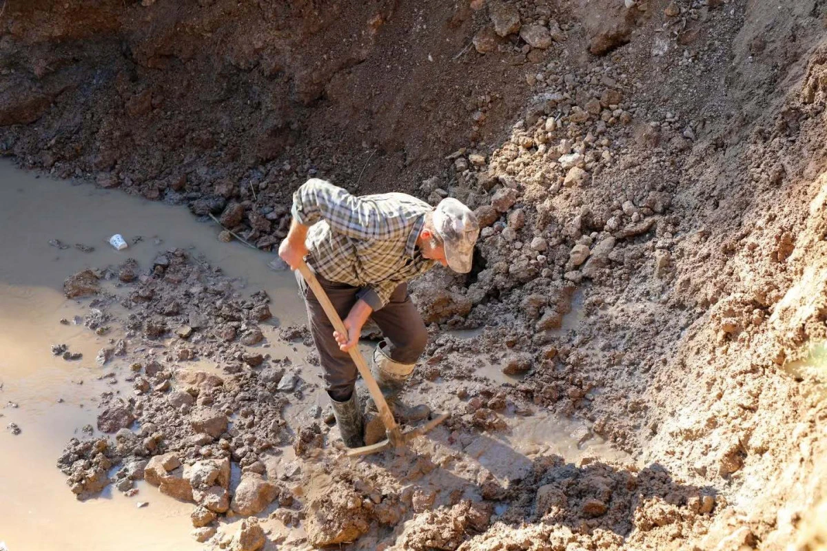 &Ccedil;ekerek&rsquo;te i&ccedil;me suyu hatları yenileniyor
