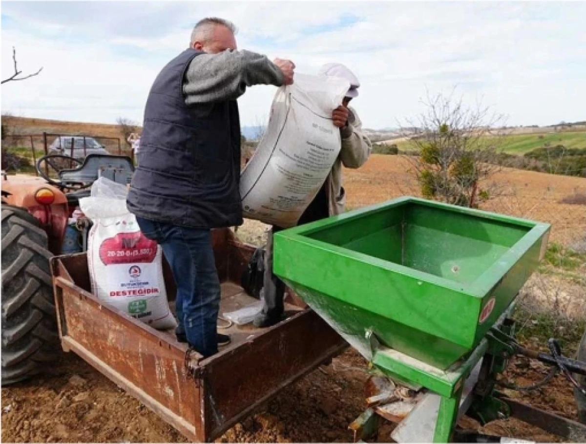 &Ccedil;ift&ccedil;inin g&uuml;bre mesaisi başladı