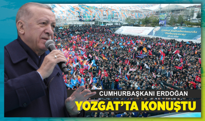 Cumhurbaşkanı Erdoğan Yozgat mitinginde konuştu