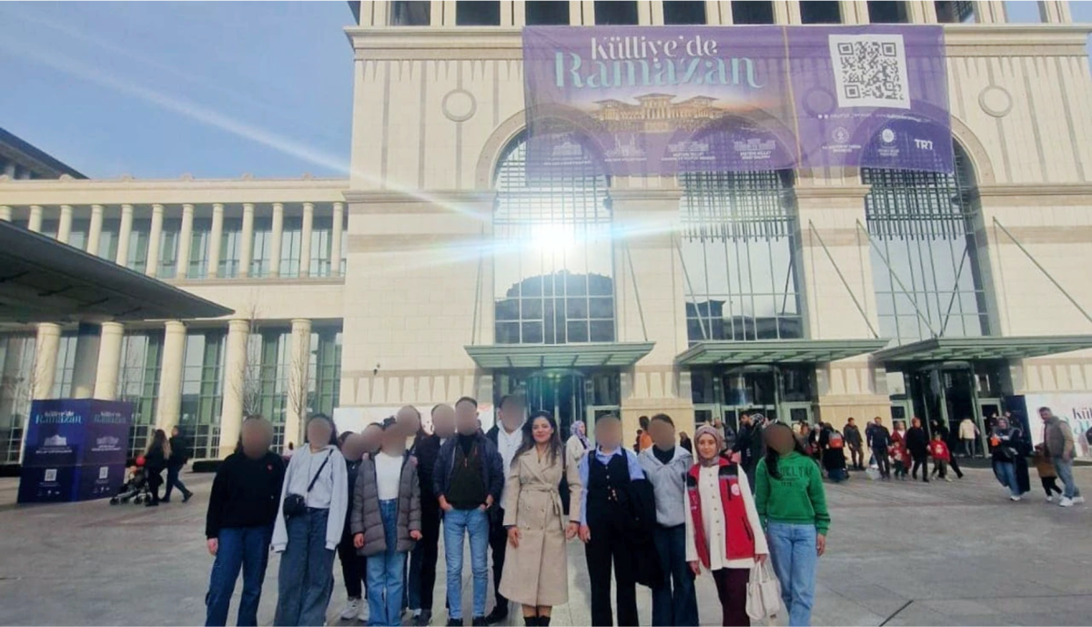 Cumhurbaşkanlığı Külliyesinde etkinliğe katıldılar