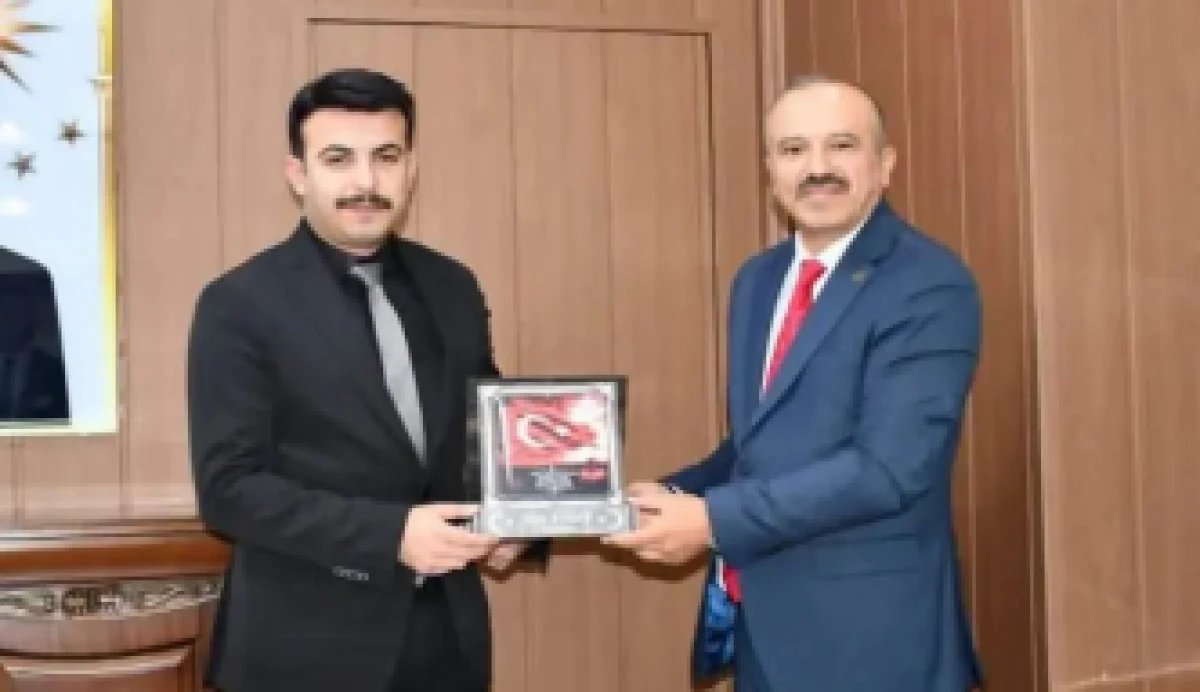 Eğitim Camiasından Kaymakam Aydın&rsquo;a Hayırlı Olsun Ziyareti