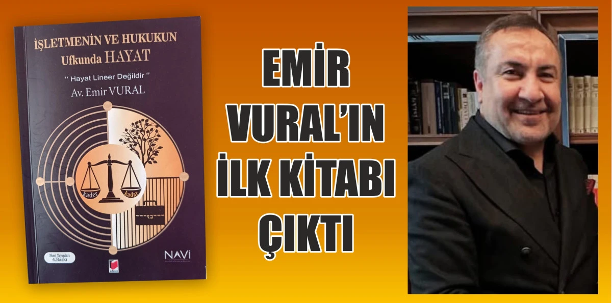 Emir Vural'ın ilk kitabı çıktı