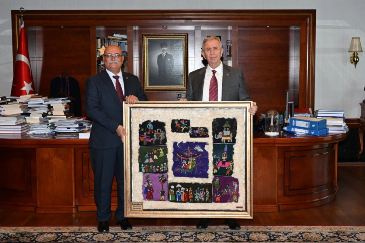 Eroğlu’ndan Mansur Yavaş’a Ziyaret