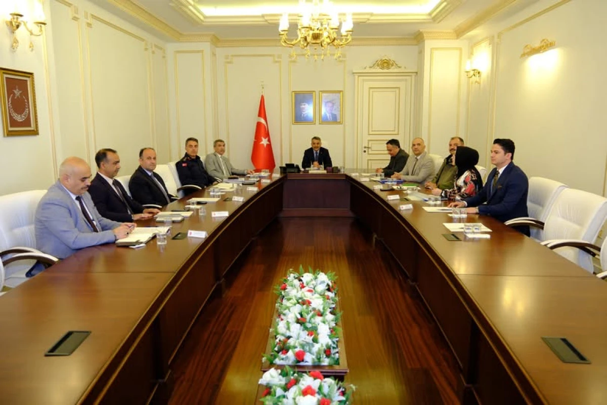 Güvenlik ve Asayiş toplantısı yapıldı