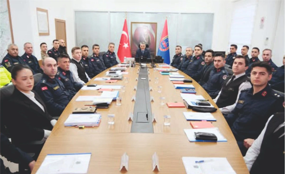 İl Jandarma Komutanlığı 2025 yılı değerlendirme toplantısı yapıldı