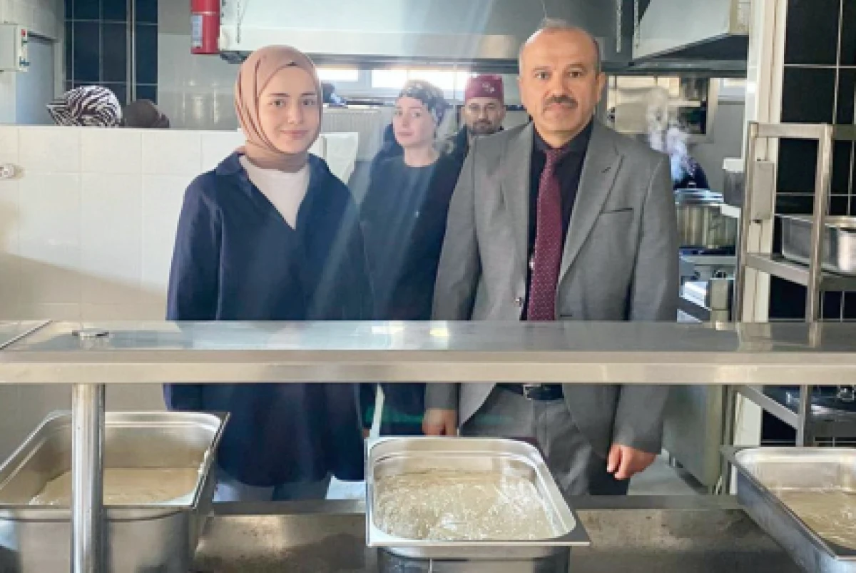 İl&ccedil;e Milli Eğitim M&uuml;d&uuml;r&uuml;  Ahmet Doğan&rsquo;dan Denetim