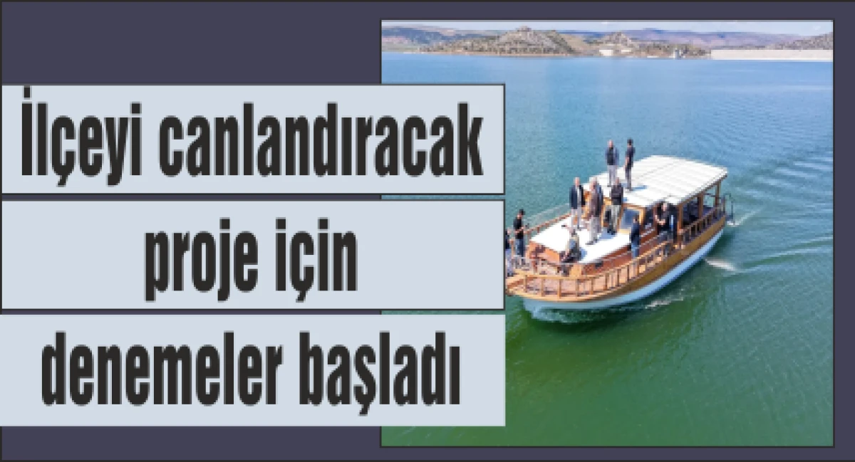 İl&ccedil;eyi canlandıracak proje i&ccedil;in denemeler başladı