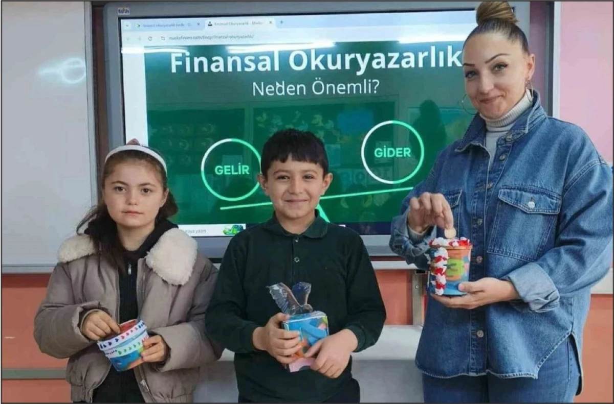 İlk derste finansal okuryazarlık