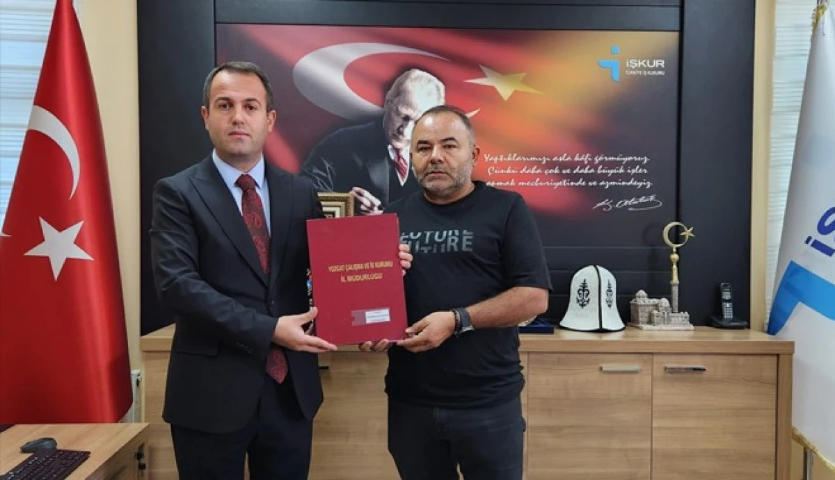 İŞ-KUR MÜDÜRLÜĞÜNDEN DÖNSA TEKSTİLE ' KİPAP ' DESTEĞİ