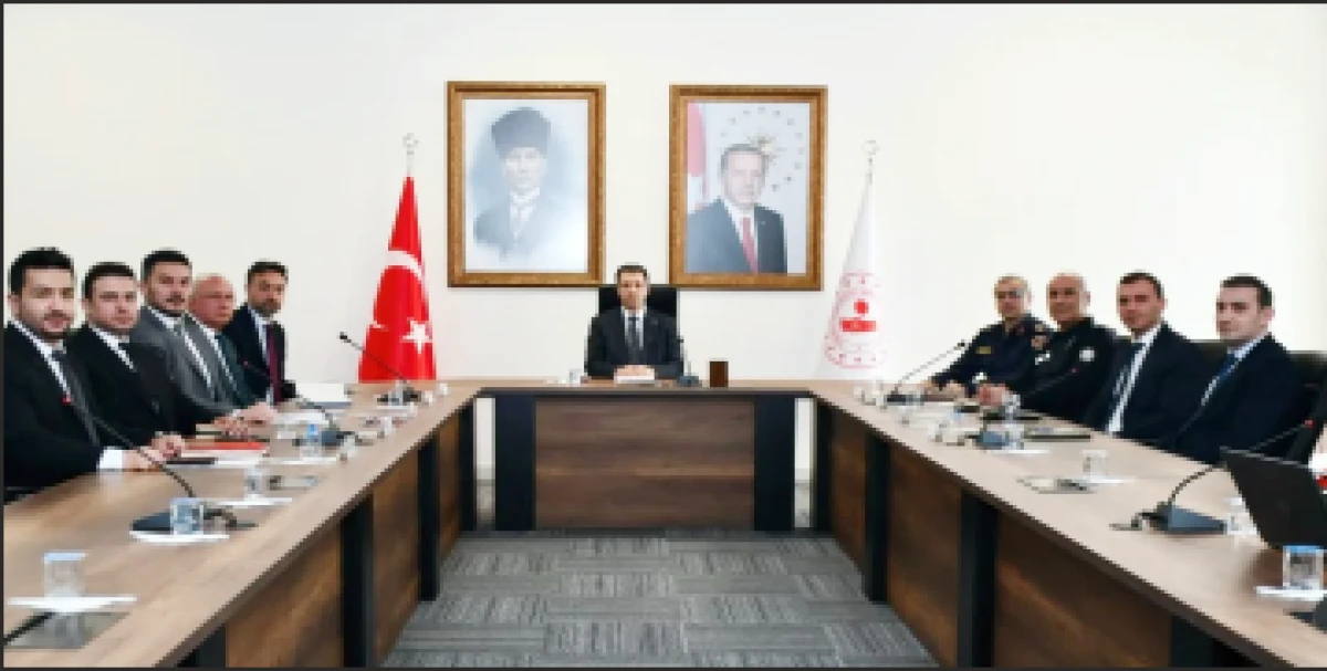 Kadına Şiddetle M&uuml;cadele  Koordinasyon Toplantısı yapıldı