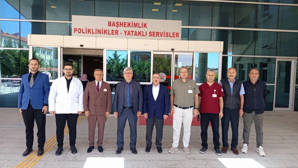 Karaarslan&rsquo;dan Sarıkaya Devlet Hastanesi&rsquo;ne ziyaret