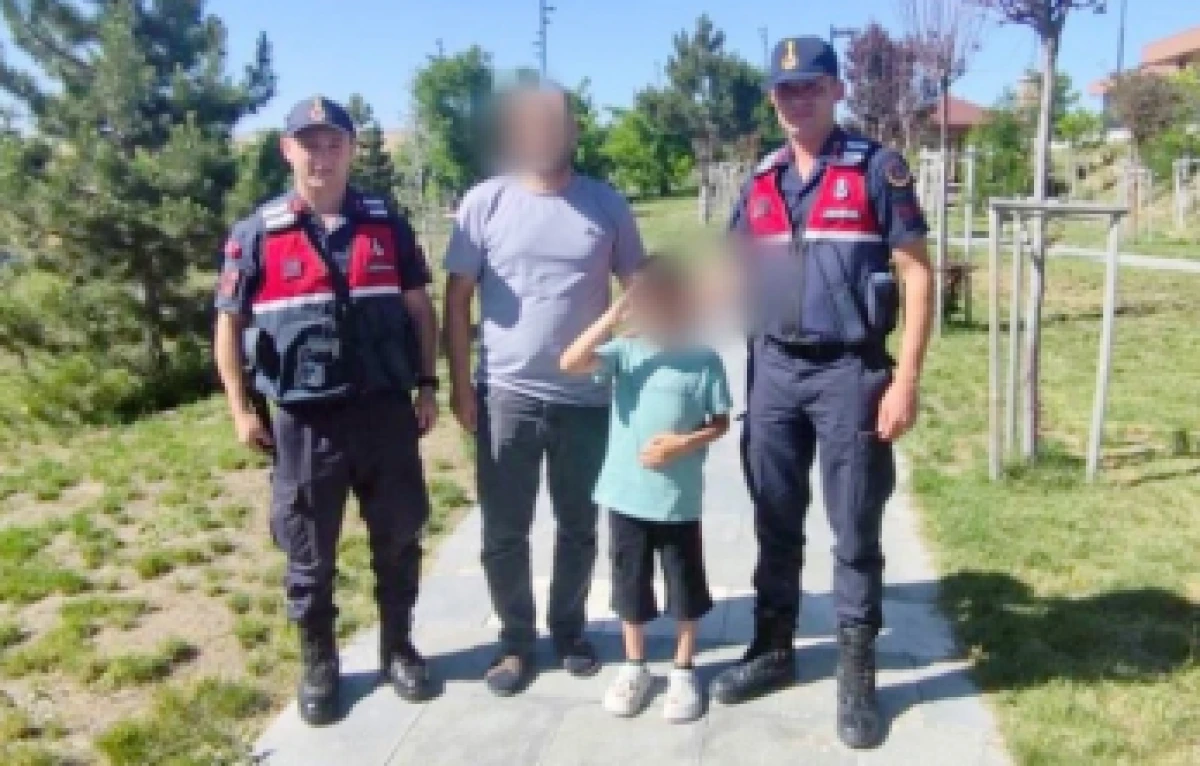 KAYBOLAN ÇOCUK BULUNDU