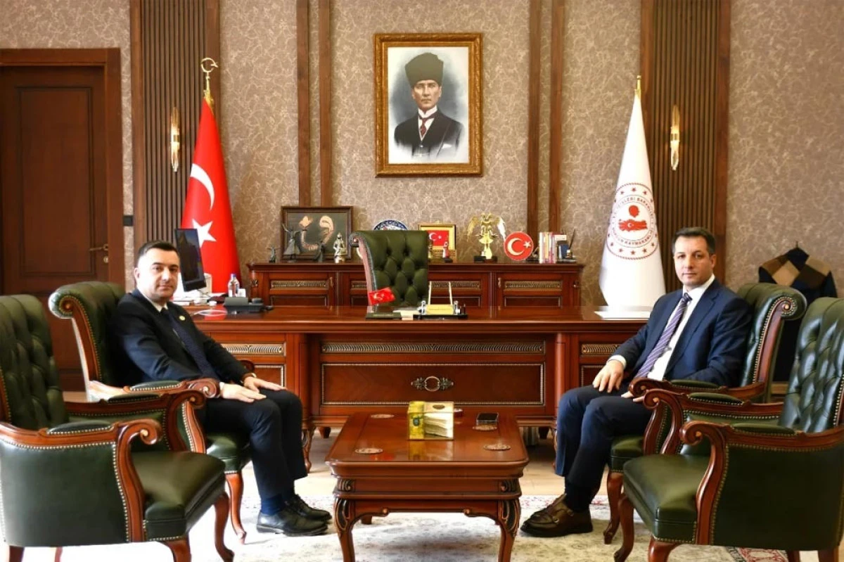 Kaymakam Canpolat&rsquo;a ziyaretler