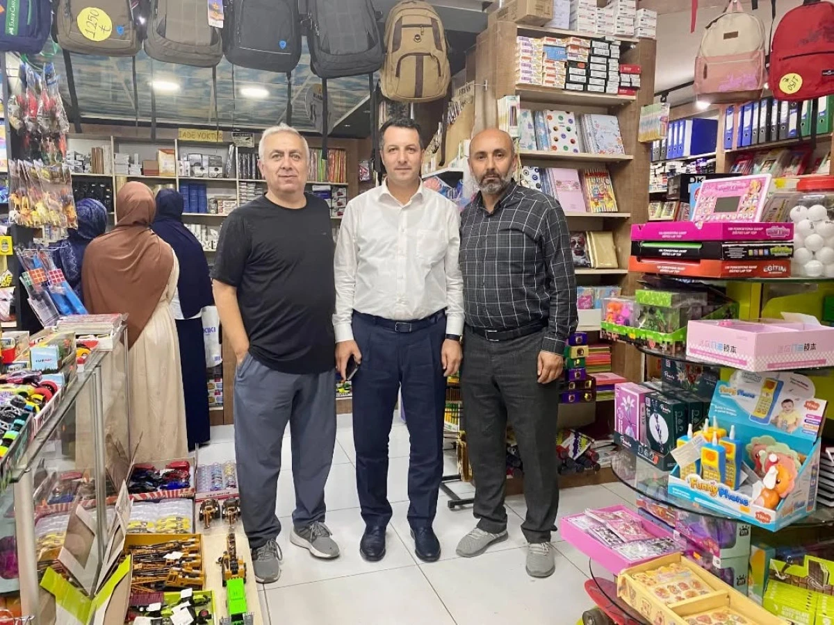 Kaymakam Canpolat’tan esnaf ziyaretleri