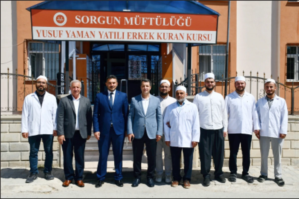 Kaymakam Canpolat’tan  Kur’an Kurslarına Ziyaret