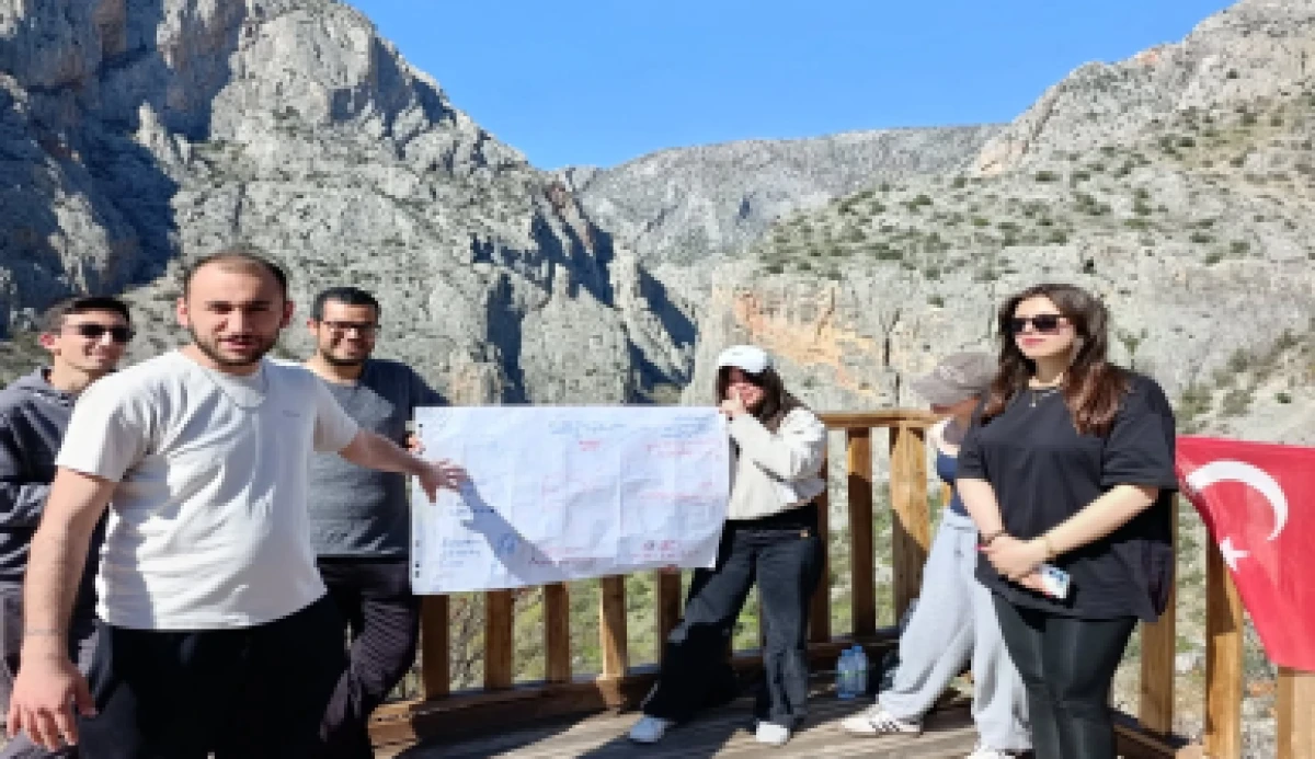 KAZANKAYA KANYONU&rsquo;NDA GEN&Ccedil;LİK BULUŞMASI