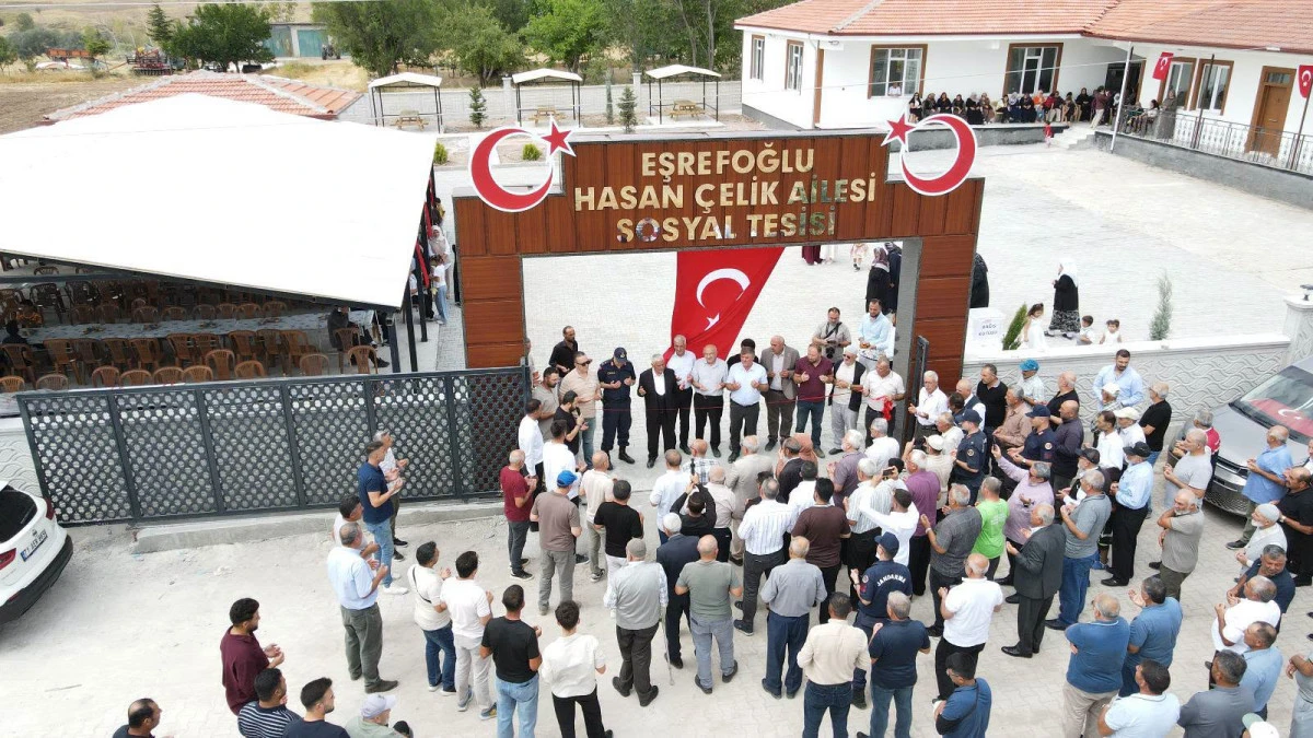 K&Ouml;YL&Uuml;LER EL ELE VERDİ, 6,5 MİLYON LİRALIK TESİS TAMAMLANDI!