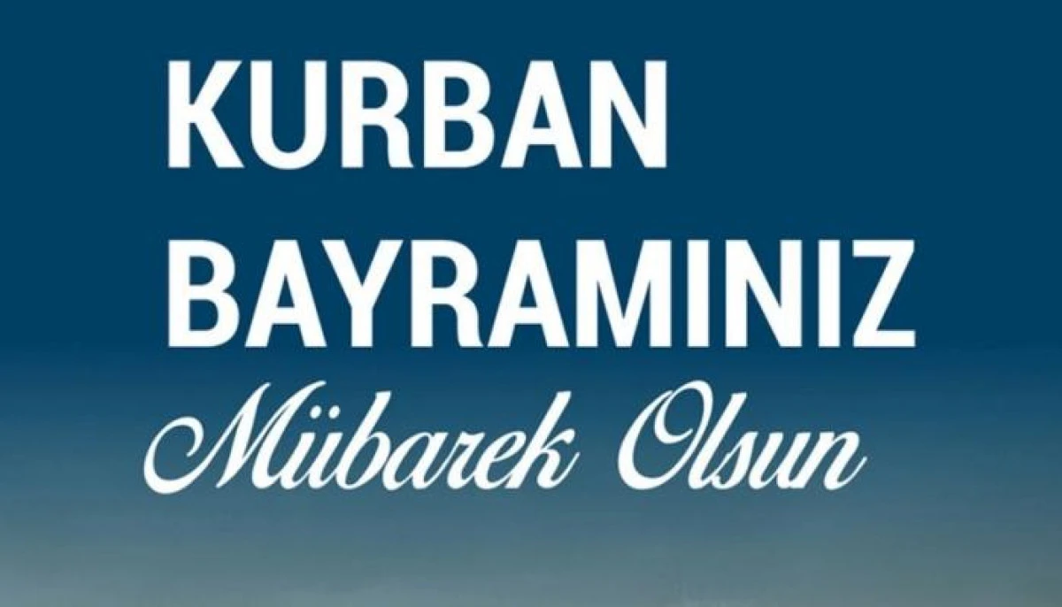 Kurban bayramınız mübarek olsun