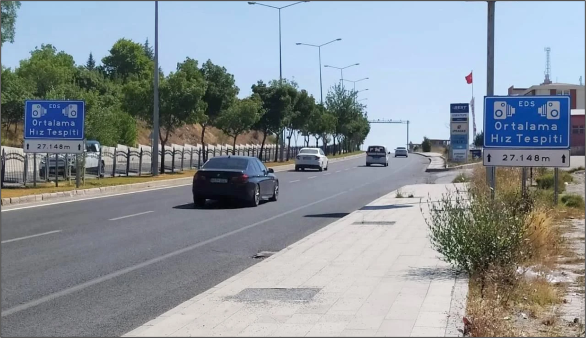 Ortalama hız tespit sistemi devreye alındı