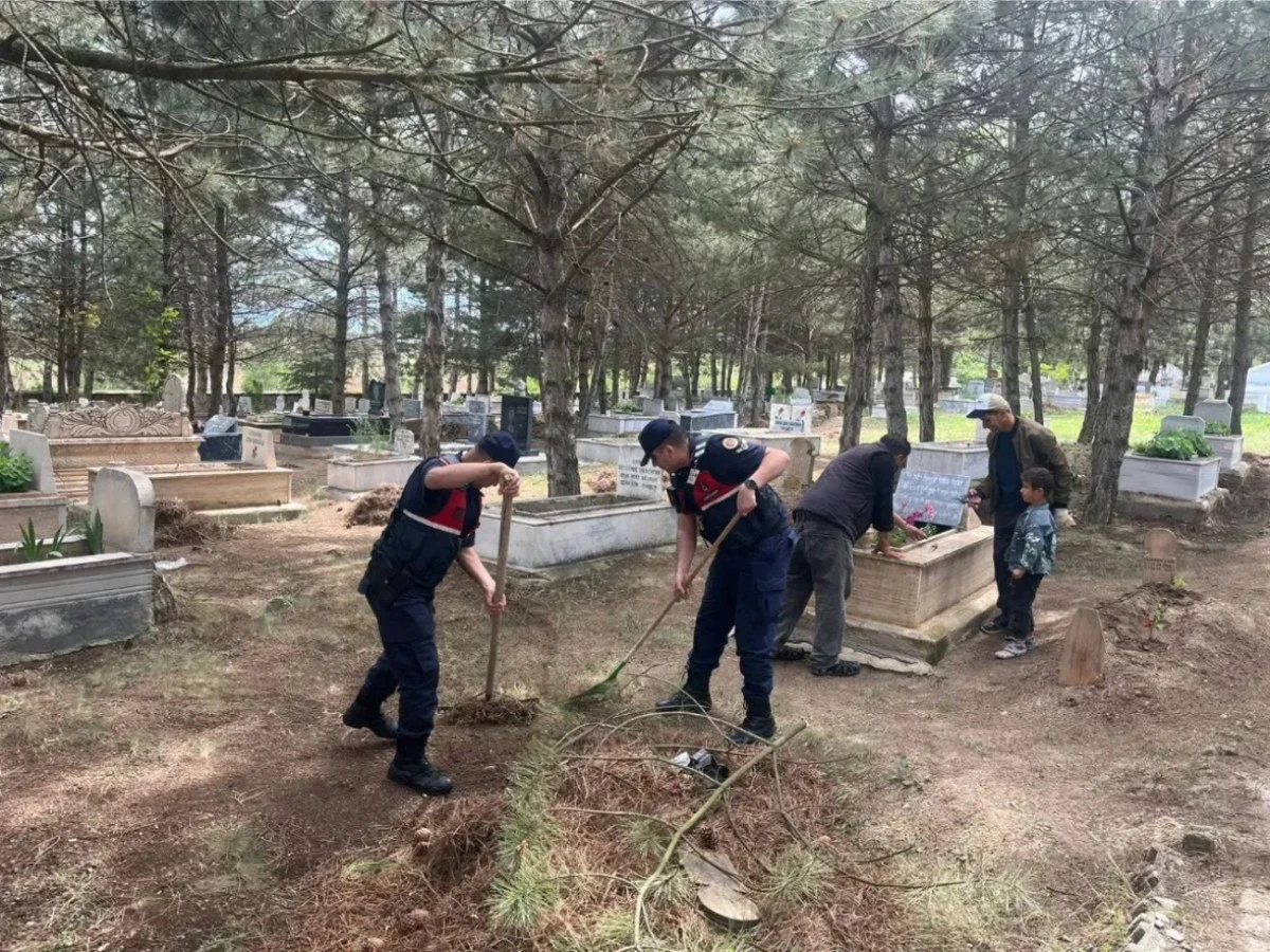 Şehidimiz bayram öncesi unutulmadı