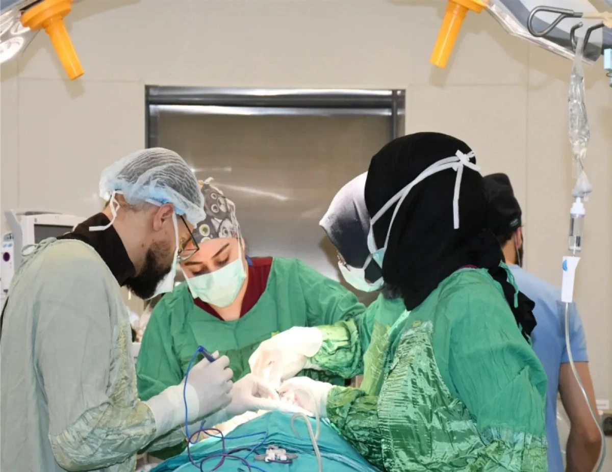 Şehir hastanesinde başarılı ameliyat