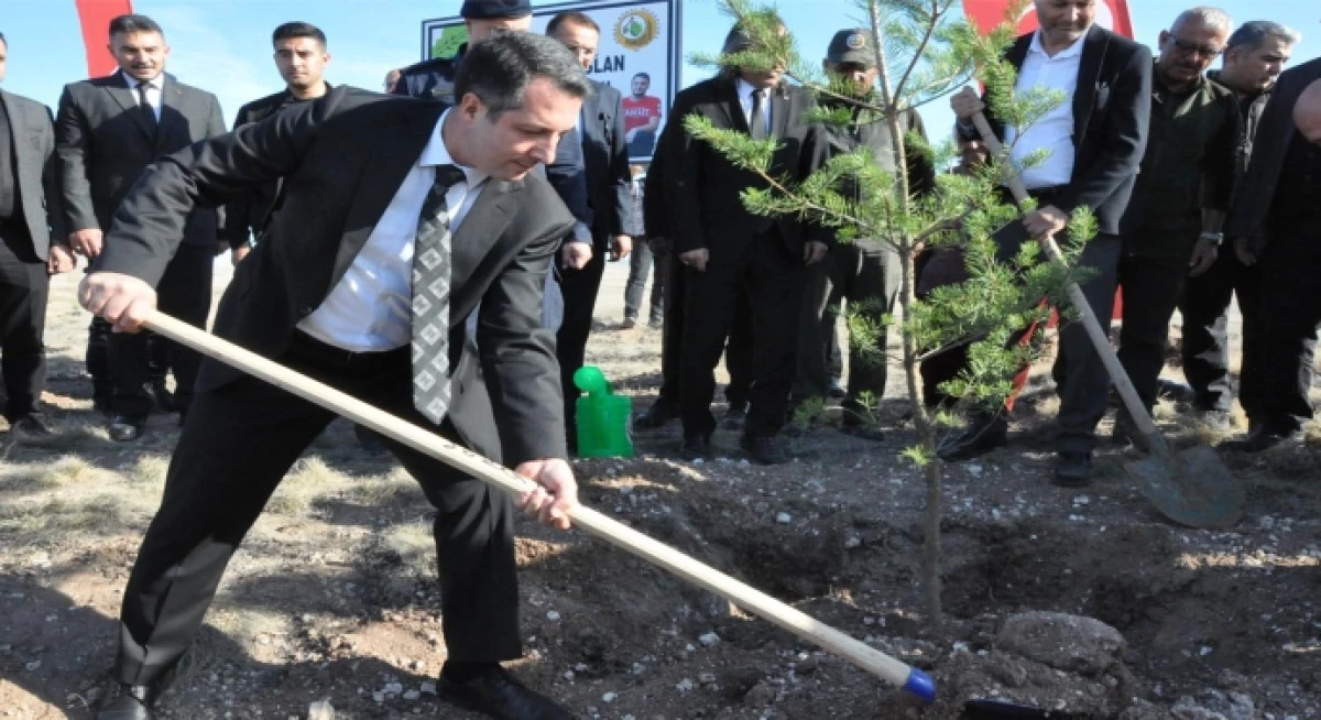 Şehit Eren Arslan adına hatıra ormanı oluşturuldu