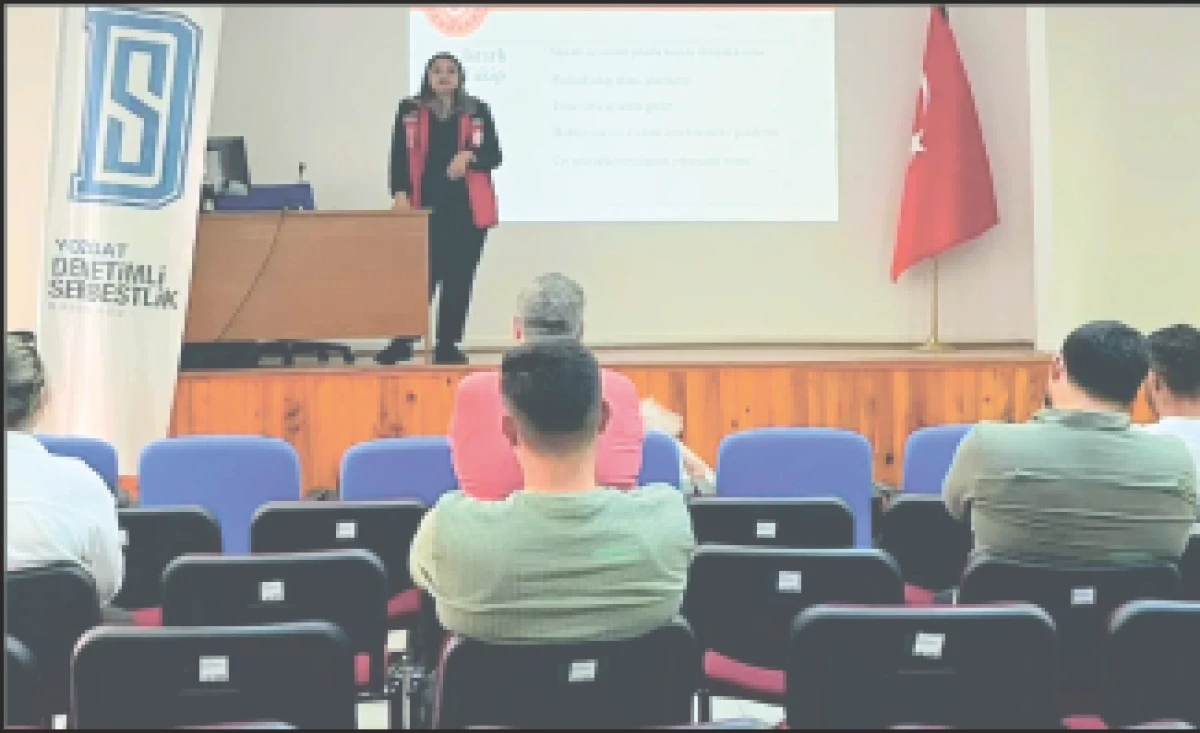 ŞİDDETLE M&Uuml;CADELE EĞİTİMİ VERİLDİ