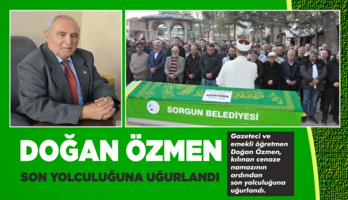 Son yolculuğuna uğurlandı