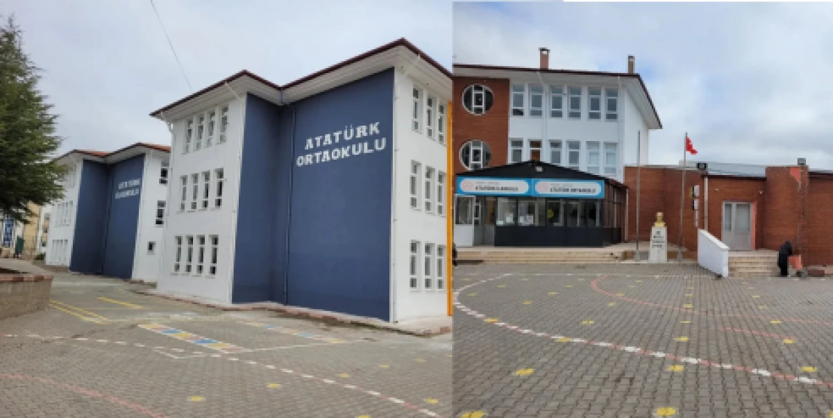 Sorgun Atat&uuml;rk İlk/Ortaokulu&rsquo;nda  onarım &ccedil;alışmaları tamamlandı