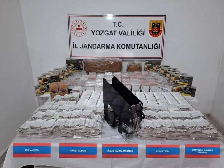 SORGUN’DA MAKARON ELE GEÇİRİLDİ