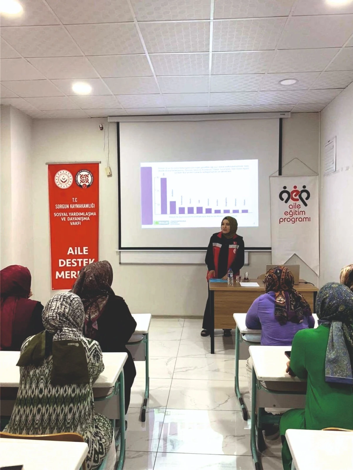 Sorgun&rsquo;da t&uuml;t&uuml;n bağımlılığına karşı eğitim