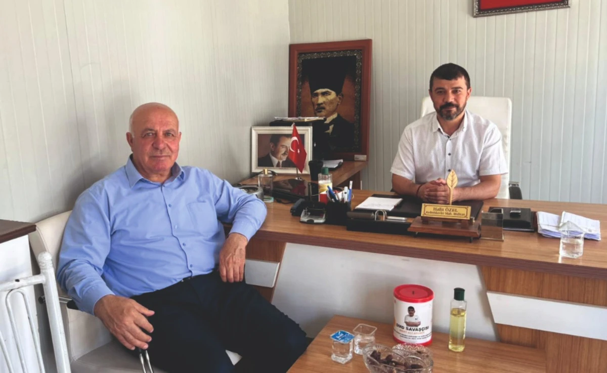 SUNGUR&rsquo;DAN MUHTAR &Ouml;ZEL&rsquo;E ANLAMLI HAC ZİYARETİ