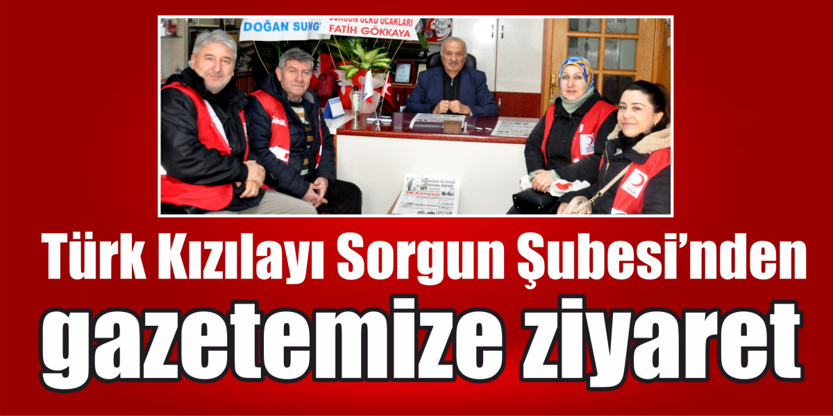 Türk Kızılayı'ndan gazetemize ziyaret