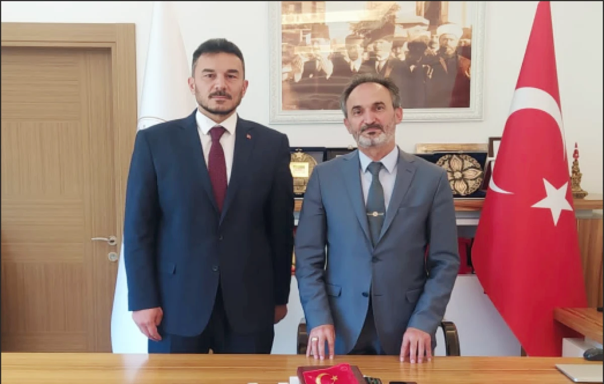 Yaykın’dan İl Müftüsü Gülden’e Hac Ziyareti