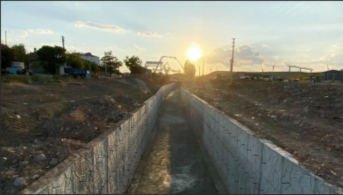 Yerköy Belediyesi’nden  dere ıslahı çalışması