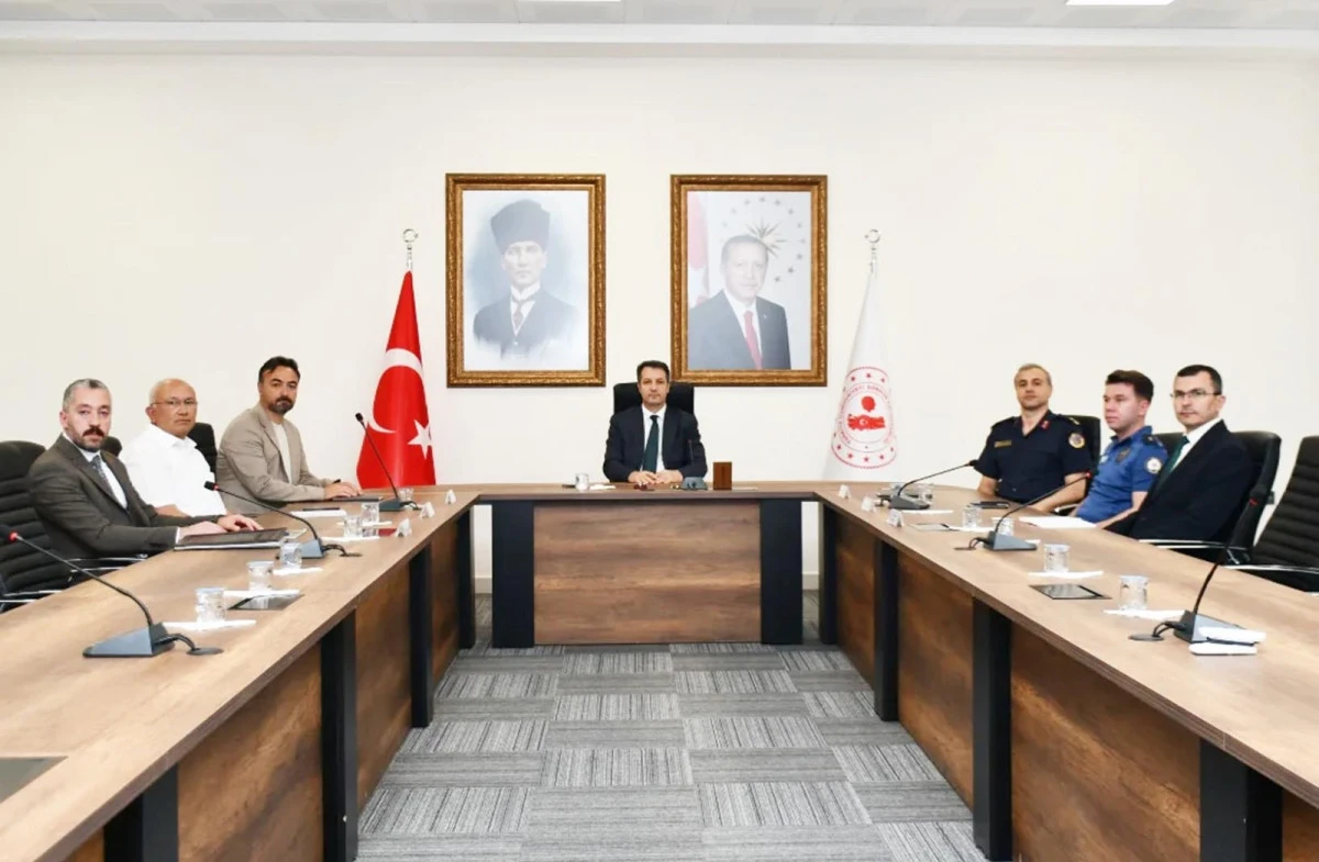 YKS Hazırlık ve Koordinasyon Toplantısı Ger&ccedil;ekleştirildi.