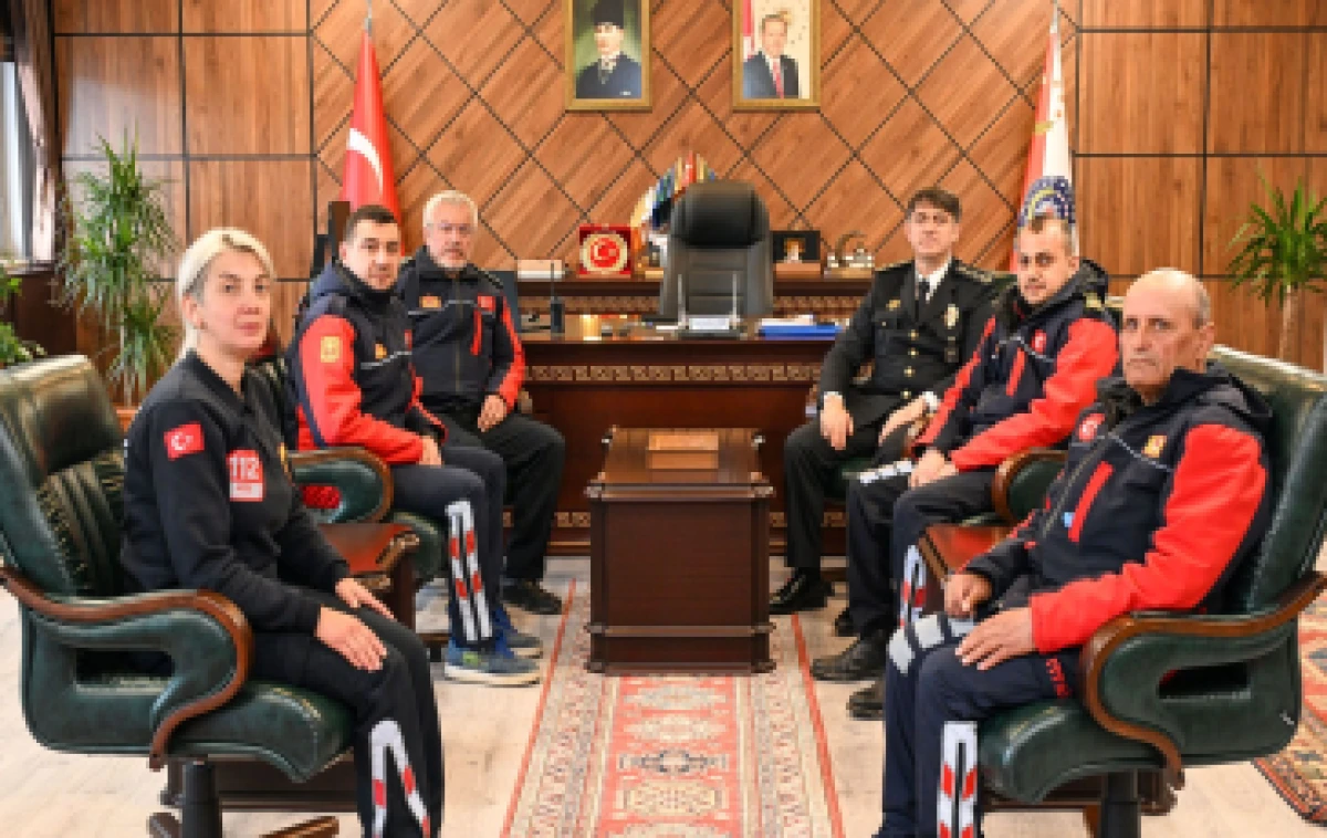 Yozgat İl Emniyet M&uuml;d&uuml;rl&uuml;ğ&uuml;&rsquo;ne anlamlı ziyaret