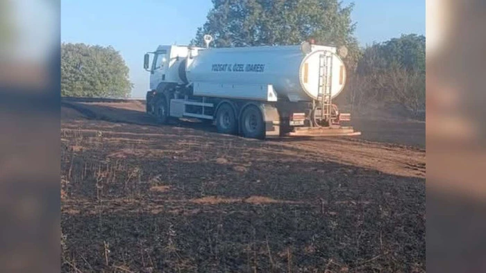 Yozgat&rsquo;ta Anız Yangını Ormanlık Alana Sı&ccedil;radı